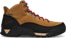 Danner Panorama 6” Waterproof Hiking Boots for Women with Rich Suede Upper, Breathable Dry Barrier, Comfort Footbed, and Traction Outsole - Brown/Red — 2