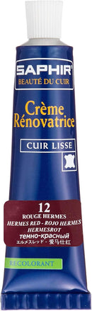 SAPHIR Beauté du Cuir Renovating Cream 25 ml - Professional Leather Repair & Color Restoration Cream - Hermes Red — 1