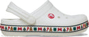 Crocs Kids Crocband Clogs, White Holiday, 8 Toddler — 5