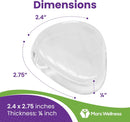 Gel Ball of Foot Cushions - Reusable Clear Gel Metatarsal Pads - 1/4" Thick 6