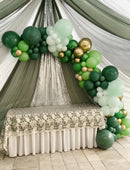Green and Gold Balloon Arch Kit, 131 Pcs, Birthday Party Decor — 4