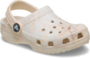 Crocs Kids Classic Watercolor Marbled Clog – Bone Swirl — 2