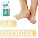 Promifun Blister Bandages Blister Pads - 28 ct Blister Cushions - Water Resistant Hydrocolloid Bandages for Foot, Toe, Heel - Gel Blister Bandages for Prevention & Recovery, Heel Pack | 28 Count (Pack of 1) — 1