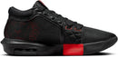 Nike Lebron Witness VIII Men's Basketball Shoes - Black White University Red — 5