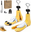 2 Piece Shoe Stretcher Boot Stretcher for Men & Women, 3-Way Shoe Widener | yellow — 1