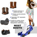 Boot Stretchers for Cowboy Boots Thick Wide Feet, Adjustable Men Women Shoe High Instep & Width Toe Box Expander | blue — 6
