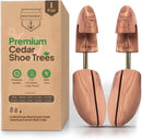 HOUNDSBAY Cedar Shoe Tree for Men | Wide Heel | 1 Pack — 1