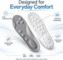 Solebrace Insoles, Cushioned Shoe Inserts for Work Boots, Lightweight Everyday Comfort for Men and Women，XL(M/11-12&W/12-13) — 2