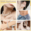 1200Pcs Crimp Beads Supplies for Jewelry Making, Including Crimp covers, Crimp Tubes, Bracelet Clasps and Closures,… — 7