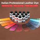 WUTA Leather Dye Professional Permanent Dye for Coloring Uncoated Vegetable Tanned Leather(30ml Golden Brown) — 2