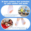 Gel Big Toe Cap & Metatarsal Sleeves, 2 Pack Silicone Big Toe Protectors 6