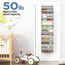 6 Tiers Over The Door Organizer, Behind The Door Storage Hanging Shelves — 5