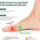 Welnove Metatarsal Pads for Women Men - T-Shape - 4 Pairs Leather Ball-of-Foot Honeycomb Cushions - Soft Ball of Foot Pads for Metatarsalgia, Morton’s Neuroma, Fit for High Heels, Shoes - Gray 4