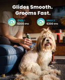oneisall Dog Grooming Clippers with LED Display for Dogs & Cats