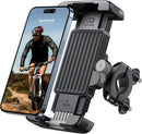 Lamicall Bike Motorcycle Phone Mount Holder - [1s Quick Lock] | Gray — 1