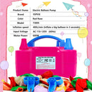 Electric Balloon Pump, Portable 2 Modes Balloon Blower Machine with 14 Balloon Arch Kits, Air Pump for Balloon, Balloon Inflator for Party Decoration | Rose red — 5