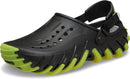 Crocs Unisex Adult Echo RO Clogs | 12 Women/10 Men | Icy Black — 1