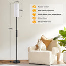 Ambimall 64" Modern Floor Lamp with Remote Control, 9W Bulb Included — 2