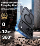 TORRAS Stronger Magnetic & Seamless Stand for iPhone 18 Pro Max Case Black photo 5