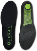 Sof Sole Unisex-Adult Plantar Fascia Support Full-Length Gel Shoe Insert - Black — 2