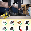 Shoe Stretcher Men, Women Leather Boot Stretcher for Wide Feets, Shoe Tree Adjustable Boot Widener Stretcher | yellow — 6