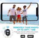 2 Pack Wireless Camera Remote Control - Wireless Remote for iPhone & Android Phones iPad iPod Tablet, Clicker for Photos & Videos, Wrist Strap Included photo 5
