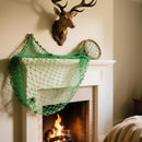 2 Pack Fish Net Decorations for Party,Natural Cotton Hawaiian Party Fishing Net Decorative, Nautical Themed Cotton Fishnet Under The Sea Pirate Ocean Beach Decor | 2pack-green — 5