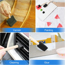 120 Pcs Foam Brush,1” Foam Paint Brushes, Wood Handle Sponge Paint Brush, Foam Brushes for Painting for Staining, Varnishes, and DIY Craft Projects | 120PCS — 6
