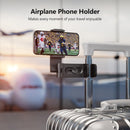 MiiKARE Airplane Phone Holder Mount, Plane Travel Essentials Gift, Black photo 3