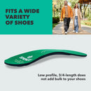 Spenco Rx Orthotic Arch Support 3/4 Length Shoe Insoles Women's 11-12.5/Men's 10-11.5 - Regular Width — 7