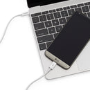 Amazon Basics USB-C to USB-C Fast Charger Cable, 480Mbps Speed, USB-IF Certified, for Fast Charging Apple iPhone 16/15, iPad, MacBook, Samsung Galaxy, Tablets, Laptops, 6 Foot, White 4