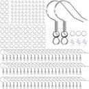 925 Sterling Silver Earring Hooks 150 PCS/75 Pairs,Ear Wires Fish Hooks — 1