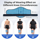 Comfpack Knee Ice Pack Wrap, 2 Hours Ice Pack for Knee Replacement Surgery — 8