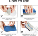 Heel Lift Inserts for Women Shoes - Sumifun Adjustable Orthopedic Shoe Lifts for Uneven Legs - Gel Heel Inserts for Leg Length Discrepancy - Blue - Small — 8