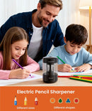 Electric Pencil Sharpener for Classroom, Fully Automatic, Black — 3