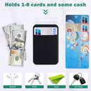 Fulgamo Phone Wallet Stick on,Card Holder for Phone Case,Phone Card Holder photo 3