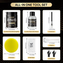 Boncart Black Leather Dye with Satin Leather Sealer — 2