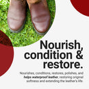 Renapur Eco-Friendly Leather Conditioner & Restorer, Shoes, Bags - 4.23oz - 4.2 Fl Oz (Pack of 1) — 4