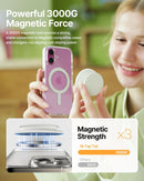 Sinjimoru Magnetic Phone Grip for MagSafe, Soft Silicone, Black photo 3