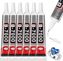 6 PCS 15ml B7000 Rhinestone Glue Clear for Bedazzling with Precision Tip — 1