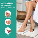 Welnove Bunion Pads to Wear with Shoes - 54 Pcs Moleskin for Feet - Bunion Cushions for Women Men, All-Day Comfort & Protection, Water-Resistant - Black, Multi-Size | Black(54 Count) — 2