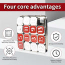 Number Puzzle, Slide Puzzle, 15 Number Puzzle Slide Game, Number Puzzle for Adult, Red and White Number Sliding Educational Learning Games, Travel Games, Party Favors — 3
