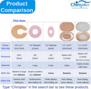 Chiroplax C-Shaped Felt Callus Cushion Pads Protector Rubbing Pain Relief Forefoot Metatarsal | 3/16" Thick (30 Pack) 4