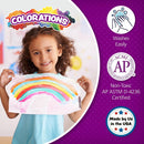 Colorations Paraben-Free Washable Tempera Paint Set, 19 Colors, Non-Toxic | Paraben-Free Formula | Assorted, 19 Colors — 5