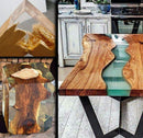 Epoxy Resin Crystal Clear Kit for Art, Jewelry, Crafts, Coating- 16 OZ Including 8OZ Resin and 8OZ Hardener — 7