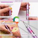 benote Diamond Art Painting Pen Refillable Wax Pen for Diamond Art Kit Accessories Self-Stick Drill Pens with Metal Correction Plate for 5D Craft DIY Nail - B18 — 4