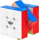 D-FantiX Magnetic Speed Cube 3x3, Stickerless Smooth Magic Cube with Magnet — 1