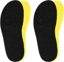 riemot 2 Pairs Memory Foam Wool Insoles for Crocs Clogs,Garden,Nurse,Chef,Wide Toe Box Shoes - Warm Replacement Thin Inserts for Women/Men Black EU38-39/US 6 - 2 Pairs Wool Black — 1