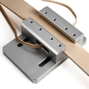 SiiRo Leather Edge Trimmer, Belt Side Leather Edger Tool, Desktop Leather Edge Strap Beveler Machine for DIY Leather Working(4.5-6mm) | Large(4.5-6mm) — 1