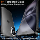 TZGZT 3 Pack Screen Protector for iPhone 16, Tempered Glass, Case Friendly — 2